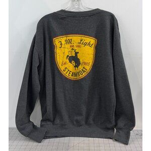 MV Sport F.M. Light & Sons Steamboat Springs Sweatshirt Men’s Sz. S Cotton Crewn